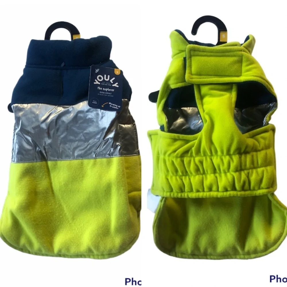NWT YOULY the explorer reversible winter jacket S